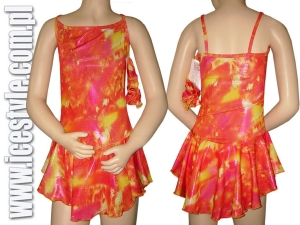 Twizzle Laser Orange Dress 12-14