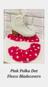 Blade Covers Pink Polka Dot