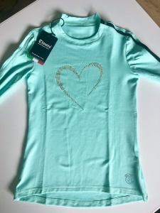 Thuono Heart Long Sleeve Shirt Mint