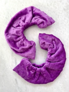 Purple Minky Soakers