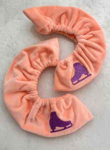 Glitter Skate Minky Soakers Solmon