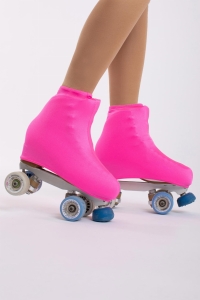Intermezzo 7545 Lycra Bootcovers Neon Pink