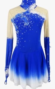 Royal Blue Ombre Dress 12-14