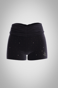 Sagester 429 Velvet Shorts Black