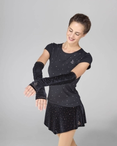 Sagester 300 Velvet Skirt Black