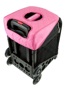 Zuca Seat Caushion Hot Pink/ Pale Pink