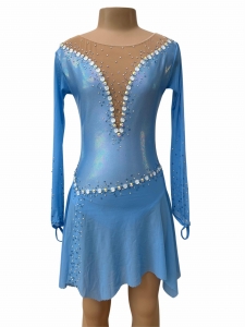 Sky Blue Laser Dress 12-14
