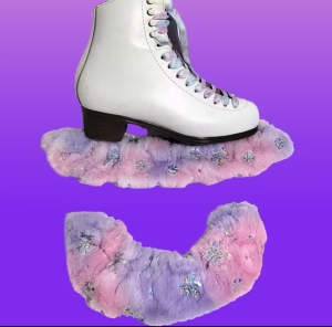 Furry Blade Covers Purple