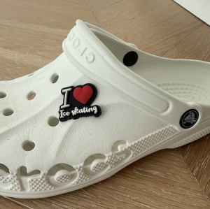 I love Skating Crocs Charm