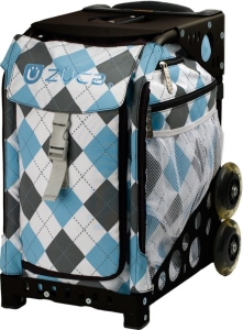 Zuca Insert Bag Argyle Blue
