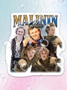 Ilia Malinin Sticker