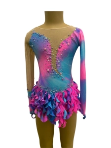 Pink & Purple Swirl Dress 8-10