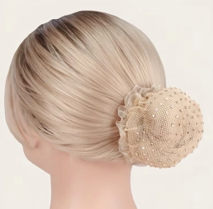 Cristalized Bun Cover Beige