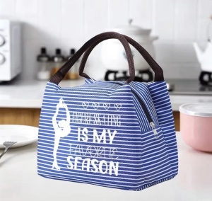 Striped Bag with Skater Blue 