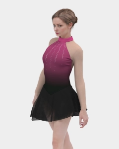 Sagester 143 Pink & Black Dress