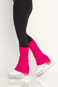 Intermezzo 2050 Cristalized leg warmers Fuchsia