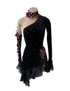 Black Tango Dress Adult L 