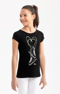 INTERMEZZO 6372 BLACK T-SHIRT